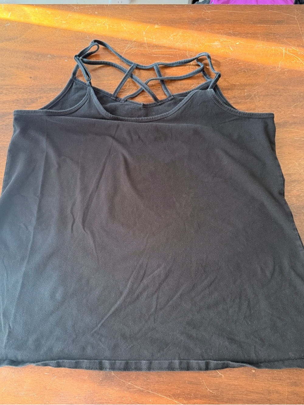 Torrid Black Strappy Women’s Tank Top - Classic Solid Camisole